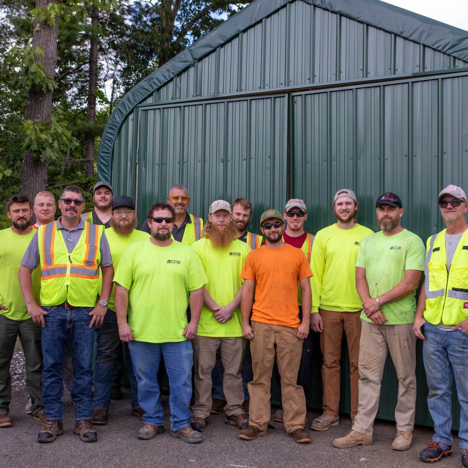 A group photo of the CCB team